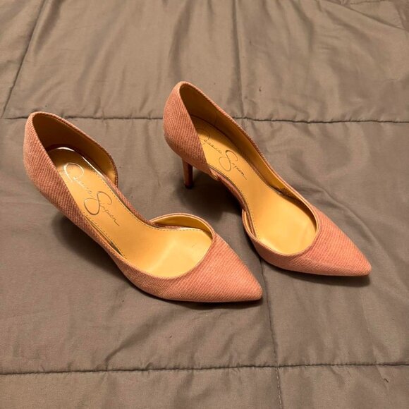 Jessica Simpson Women's Pink Courts - Picture 1 of 3